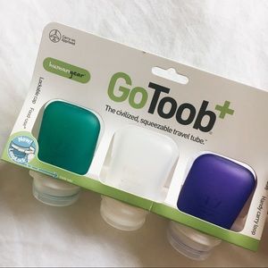 GoToob+ 3 pack zero waste travel food storage